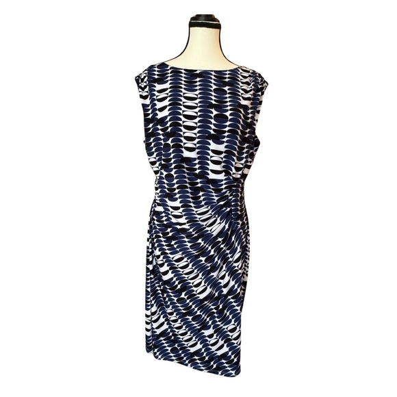 American Living Dresses & Skirts - American Living Sleeveless Dress | Blue - Black - White | Size 16